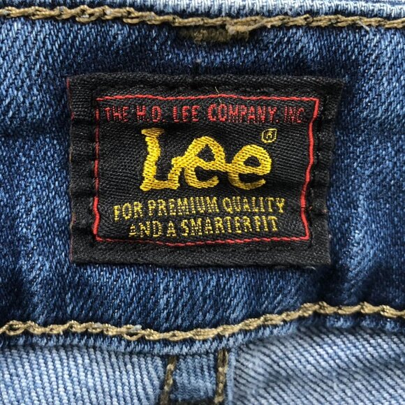 Lee Womens Jeans Size 16WP Smart Fit Stretch Blue Denim Classic Casual Straight - Picture 11 of 16